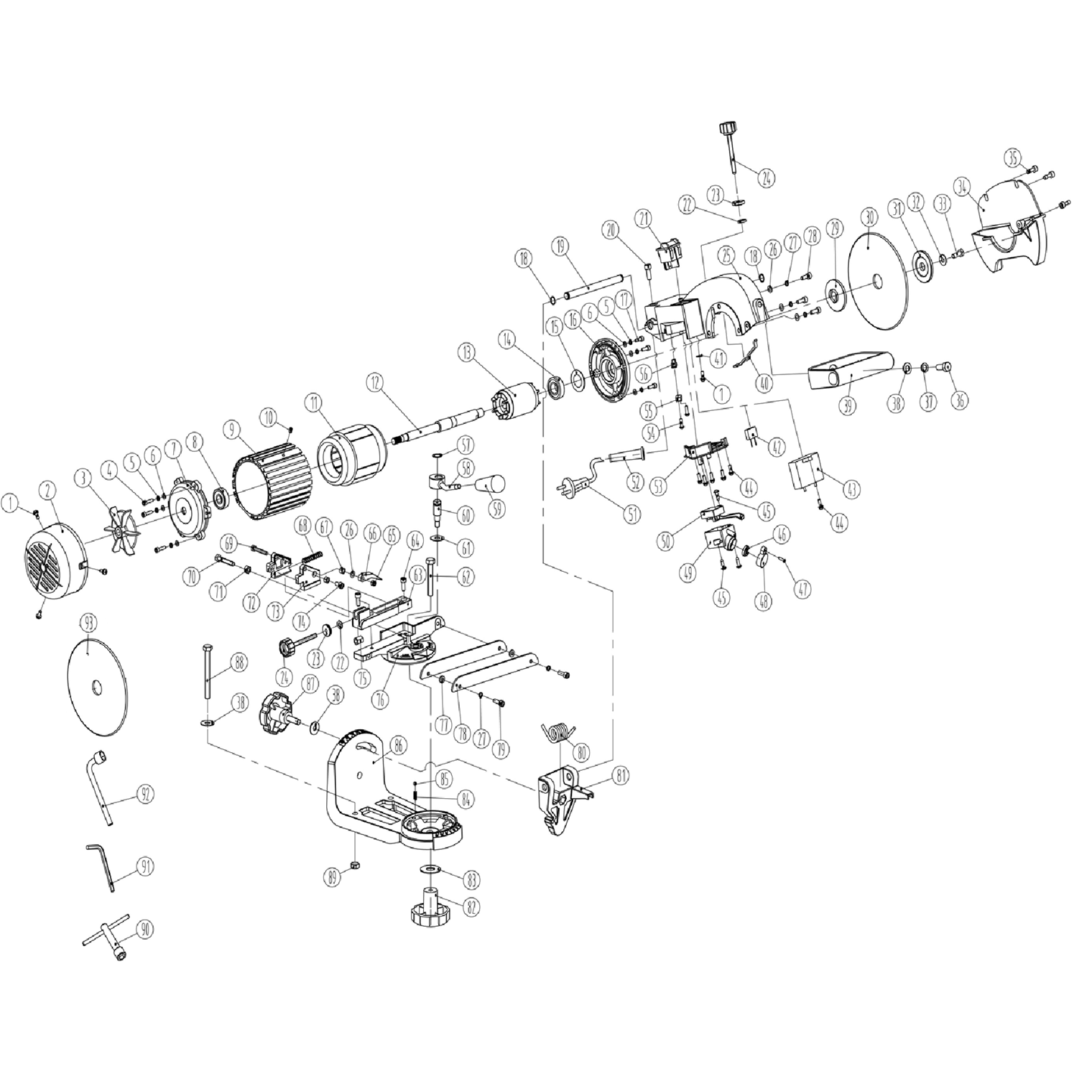 Запчасти Зубр СЦ-300