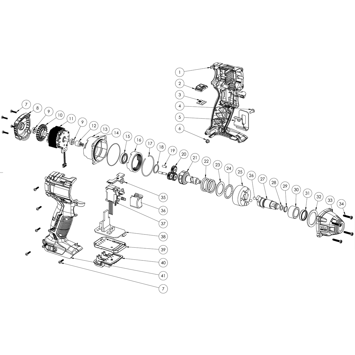 Запчасти Зубр GB-250 A5