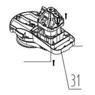 Двигатель в сборе для Зубр ЗГКЭ-32-1000 <br>(Артикул: V000-000-552)