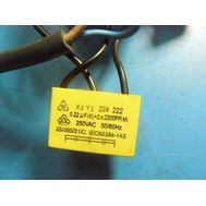 Конденсатор 0.22мкФ х2+2х2200pF 250V для Зубр SDS-Max ЗП-1100ЭК <br>(Артикул: U351-900-101)