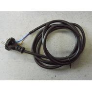 Шнур сетевой H05RN-F Rubber 2Gх1мм2 2м для Зубр ЗДУ-1100-2ЭРМ <br>(Артикул: U099-004-006)