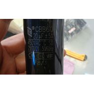 Конденсатор 20 uF 450V для Зубр АВД-П140 <br>(Артикул: V000-007-546)
