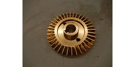 Крыльчатка насоса для Зубр НС-М1-650-Ч <br>(Артикул: N000-025-877)