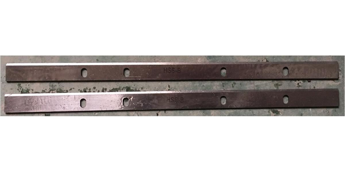 Нож HSS-B 307x16.5x1.8 (пара) для Зубр РС-305 <br>(Артикул: N000-029-460)