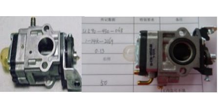 Карбюратор RUIXING в сборе для Зубр ЗКРБ-430 <br>(Артикул: U590-430-068)